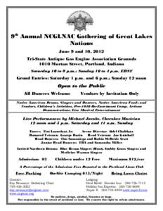 6th Annual Gathering of Great Lakes Nations Pow Wow