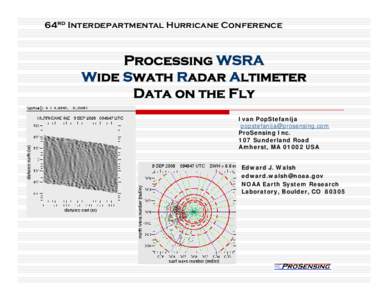 Development of an Operational Stepped Frequency Microwave Radiometer  for  Remote Detection of Ocean Surface Wind Speed in Hurricanes