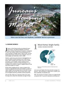 Juneau’s Housing Market More zero lot lines and duplexes, buildable land at a premium  By KARINNE WIEBOLD