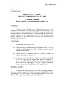 CB[removed])  For discussion on 17 December[removed]LEGISLATIVE COUNCIL