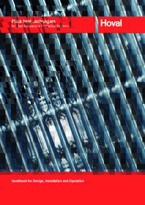 Plate heat exchangers  for Heat Recovery in Ventilation Systems Handbook for Design, Installation and Operation