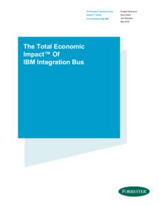 The Total Economic Impact™ Of