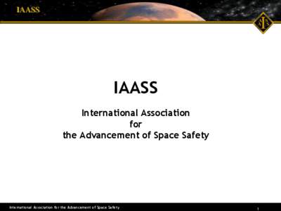 IAASS  IAASS International Association for ‘t