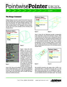 FallThe Merge Command Gridgen’s Merge command is a powerful tool which many users are still unfamiliar with or have not used since it was enhanced with more informative color-coded topology renderings. In this