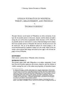 Social information processing / Open content / Software / Wikipedia / Online encyclopedias / Deletionism and inclusionism in Wikipedia / German Wikipedia / Community of Wikipedia / MediaWiki / World Wide Web / Human–computer interaction / Hypertext