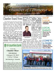2015 Chamber Newsletter - Feb with Inserts