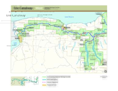 Erie Canalway West  National Heritage Corridor New York  Oswego