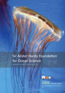 ANNUAL REPORT 1 Sir Alister Hardy Foundation for Ocean Science Monitoring the health of the oceans since 1931