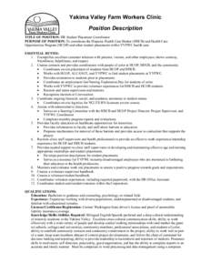 Microsoft Word - Human Resources Student Placement Coordinator.doc