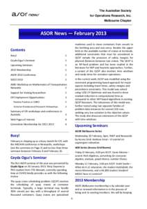Microsoft Word - ASOR-Melb-Newsletter_February-2013.docx