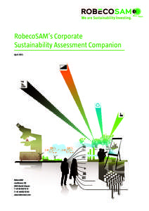 RobecoSAM’s Corporate Sustainability Assessment Companion April 10th, 2018 RobecoSAM Josefstrasse 218