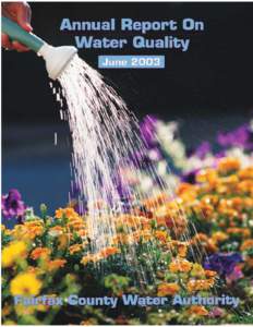 Water / Water pollution / Natural environment / Drinking water / Water supply and sanitation in the United States / Water treatment / Safe Drinking Water Act / Turbidity / Water quality / Maximum Contaminant Level / Tap water / Chloramine