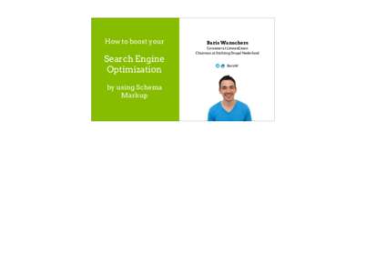 How to boost your    Search Engine Optimization    