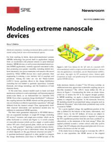 [removed][removed]Modeling extreme nanoscale devices Slava V. Rotkin Multiscale simulations, including nonclassical effects, predict a fundamental scaling limit for micro-electromechanical systems.