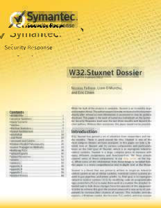Cyberwarfare / Cybercrime / Computer security / Rootkits / Malware / Stuxnet / Duqu / CPLINK