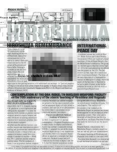2015 Issue 3  Time to abolish nukesHIROSHIMA REMEMBRANCE