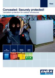 Vandalism protection for outdoor enclosures