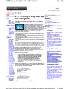 http://www.hdtv-news.co.ukled-technology-getting-be