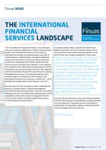 Finuas News  The International Financial Services Landscape The Finuas Networks Programme (Finuas) is now entering its
