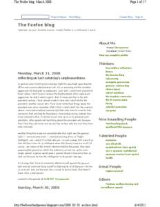 The Feefee blog: MarchReport Abuse Page 1 of 17