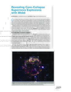 Revealing Core-Collapse Supernova Explosions with Webb Dan Milisavljevic, , and Robert A. Fesen,   C