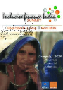 Campaign 2020 Universal Financial Inclusion   