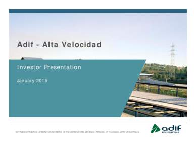 Microsoft PowerPoint - ADIF AV_Investor Presentation_January 2015vF [Compatibility Mode]