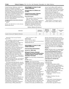 Federal Register / Vol. 70, NoMonday, December 19, Notices Control System, Medicare contractors and the Coordination of Benefit