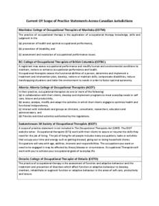 Microsoft Word - OT Scope of Practice Statements Canada 2013.docx