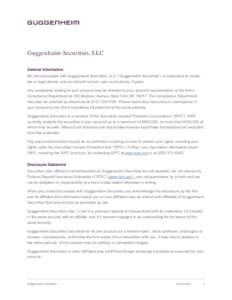 Microsoft Word - GuggenheimSecurities_Disclosures