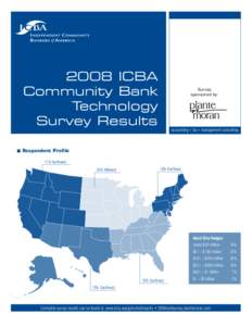 2008 ICBA Community Bank Technology Survey Results  Survey