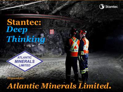 Stantec: Deep Thinking Prepared for: