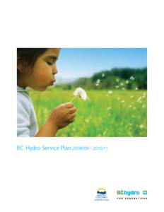 BC Hydro Service Plan – BCID PMS Bluec BCID PMS Yellowc  letter from the chair