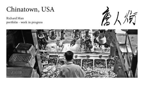 Chinatown, USA Richard Man portfolio - work in progress 