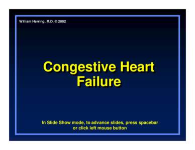 LearningRadiology - Congestive Heart  Failure, CHF