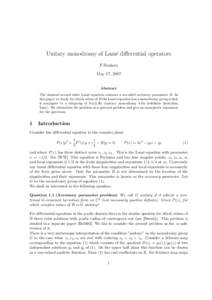 Analytic number theory / Elliptic curve / Group theory / Möbius transformation / Eigenvalues and eigenvectors / Spectral theory of ordinary differential equations / Algebra / Mathematics / Geometry