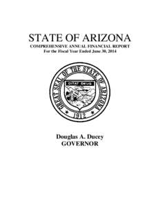 State of ArizonaCertificate of Achievement