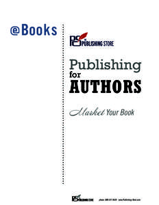 Books Publishing for Authors Market Your Book