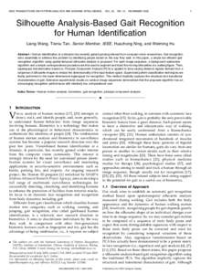 Terrestrial locomotion / Walking / Biometrics / Gait analysis / Rehabilitation medicine / Gait / Horse gait / K-nearest neighbors algorithm / Principal component analysis / Pattern recognition / Bipedal gait cycle / Canine gait