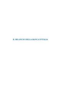 il bilancio della banca d’italia  284