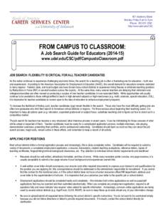 Microsoft Word - Campus to Classroom14-15.docx