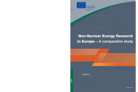 Framework Programmes. But this requires a detailed knowledge of European energy research. This report describes, compares and analyses the energy RTD systems of 33 European countries, looks at existing multilateral co-op