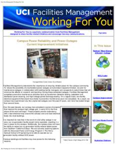 Facilities Management Working For You