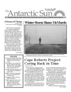 The Antarctic Sun, October 8, 1997