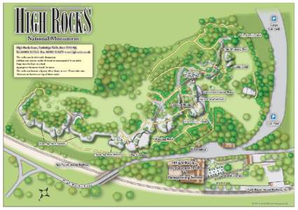 High Rocks detail map text outlinedA4