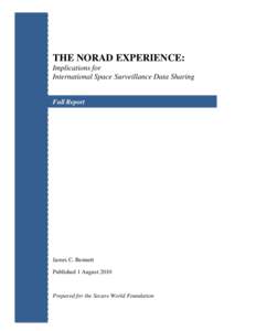Microsoft Word - The NORAD Experience - Lessons for International SSA Data Sharing Full Report (20 July2010).doc