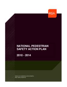 NATIONAL PEDESTRIAN SAFETY ACTION PLAN Contents Summary