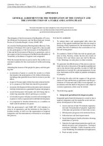 Colombia: Peace at Last? Crisis Group Latin America Report N°45, 25 September 2012 Page 34  APPENDIX B