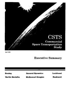 Spaceflight / Economy of the United States / Transport / CSTS / European Space Agency / Boeing / Lockheed Corporation / McDonnell Douglas / NewSpace