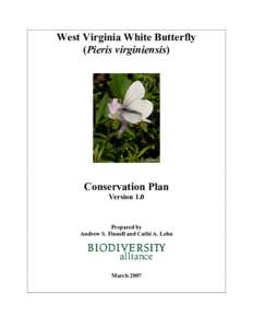 Microsoft Word - West Virginia White Conservation Plan_20070326_.doc